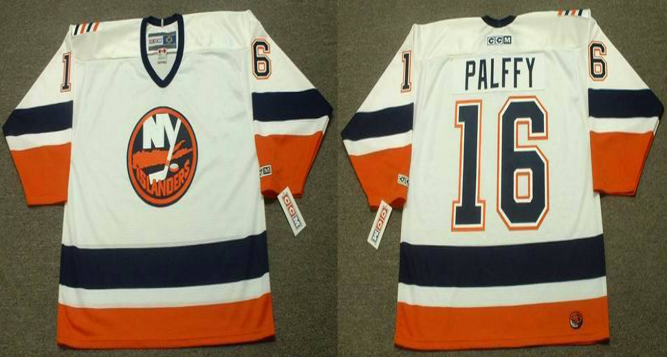 2019 Men New York Islanders #16 Palffy white CCM NHL jersey->new york islanders->NHL Jersey